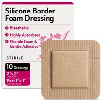 Curativo de Espuma de Silicone TenderGentle 5x5 cm 10 unidades Curativo de Espuma de Silicone TenderGentle 5x5 cm 10 unidades