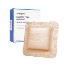 Curativo de espuma de silicone TIERSINI Waterproof Wound Care 10x10cm
