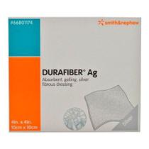 Curativo Durafiber Ag 10cm x 10cm 3 Unidades Smith e Nephew 66801174 - SMITH & NEPHEW