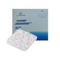 Curativo Espuma Não Aderente Com Prata 10x10 Alta Absorção de Exutado