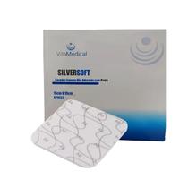 Curativo Espuma Não Aderente Com Prata Silversoft 15x15cm - vitamedical
