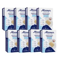 Curativo Extra Grande Transparente 10 Unidades (MISSNER) - Kit 08 Caixas Curativo Extra Grande Transparente 10 Unidades (MISSNER) - Kit 08 Caixas