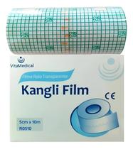 Curativo Filme em Rolo Transparente 10x10cm Kangli Film Vita Medica Curativo Filme em Rolo Transparente 10x10cm Kangli Film Vita Medica