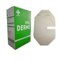 Curativo filme transparente fenestrado 10cm x 12cm c/1 unidade - vital derme Curativo filme transparente fenestrado 10cm x 12cm c/1 unidade - vital derme