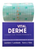 CURATIVO FILME TRANSPARENTE VITAL DERME 05CM x 10M