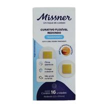Curativo Flexível Redondo Transparente 16Un - Missner Curativo Flexível Redondo Transparente 16Un - Missner