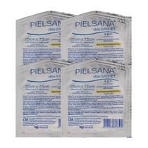 Curativo Gaze de Rayon Em Óleo Sachet 7,5 cm x 7,5 cm (PIELSANA) - KIT 4 UNIDADES