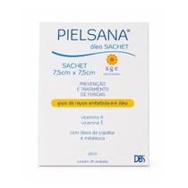 Curativo Gaze Rayon Pielsana c/ oleo DBS 7,5x7,5cm Cx 24 Un