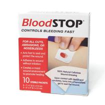 Curativo hemostático BloodStop Wound Control 10 Ct