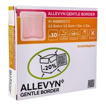 Curativo Hidrocelular Allevyn Gentle Border Smith Nephew Unidade Curativo Hidrocelular Allevyn Gentle Border Smith Nephew Unidade