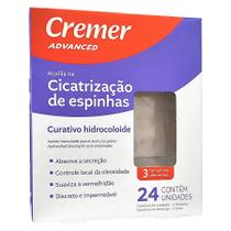 Curativo Hidrocoloide Cicatrização de Acnes e Espinhas 24 Un. Cremer