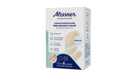 Curativo Hidrocoloide para Bolhas e Calos Caixa C/ 08 Unidades - Missner