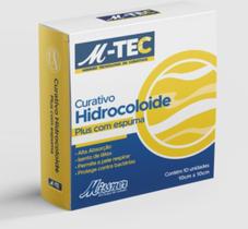 Curativo hidrocoloide plus com espuma 10x10cm missner