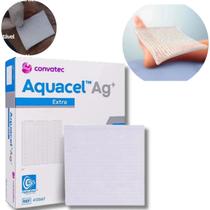 Curativo Hidrofibra Com Prata Para Feridas Aquacel 01 Unidade