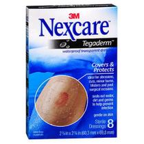 Curativo Impermeável Nexcare Tegaderm Transparente - 8 Unidades - 2-3/8 x 2-3/4 Polegadas