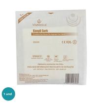 Curativo Kangli Sorb Alginato de Cálcio e Sódio 10 X 10 Vitamedical Curativo Kangli Sorb Alginato de Cálcio e Sódio 10 X 10 Vitamedical