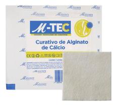 Curativo M-tec Alginato de Cálcio 10cm x 10cm 5 Unidades Missner