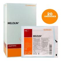 Curativo Melolin 10X10 cm - Caixa C/ 100 UN - Smith and Nephew