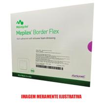 Curativo Mepilex Border Flex 15x15cm - 1 Unidade - Molnlycke