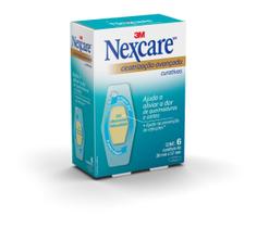 Curativo Nexcare Cicatrização Avançada 26 mm x 57 mm Nexcare 6 Unidades