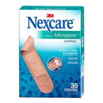 Curativo Nexcare Micropore Redondinhos com 20 Unidades