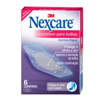 Curativo Nexcare para Bolhas 6 Unidades