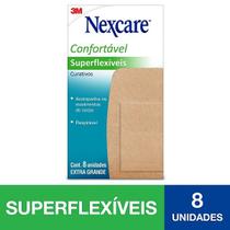 Curativo Nexcare Superflexiveis 8 Unidades Curativo Nexcare Superflexiveis 8 Unidades
