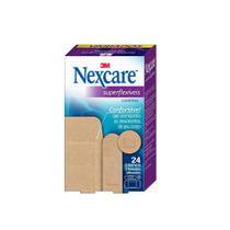 Curativo Nexcare Superflexiveis Variados com 24 unidades