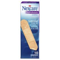 Curativo Nexcare Superflexivel Tradicional com 10 Unidades 3M