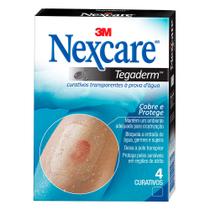 Curativo Nexcare Tegaderm Sem Pad com 4 Unidades