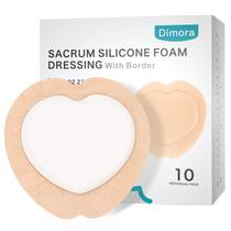Curativo para feridas, bandagens de espuma sacral, pacote com 10 Curativo para feridas, bandagens de espuma sacral, pacote com 10