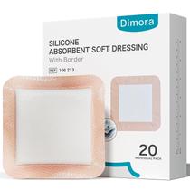 Curativo para feridas Dimora Silicone 15 x 15 cm superabsorvente Curativo para feridas Dimora Silicone 15 x 15 cm superabsorvente
