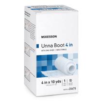 Curativo para feridas McKesson Unna Boot Óxido de zinco 10m x 10cm Curativo para feridas McKesson Unna Boot Óxido de zinco 10m x 10cm
