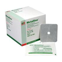Curativo para Traqueostomia Metalline 8x9 - LR - Venosan