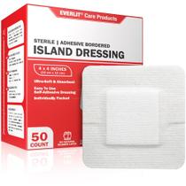 Curativo para tratamento de feridas EVERLIT Island Bordered Gauze 10x10cm 50 unidades Curativo para tratamento de feridas EVERLIT Island Bordered Gauze 10x10cm 50 unidades