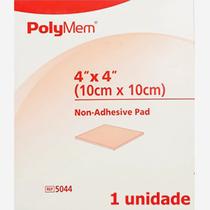 Curativo PolyMem Não Adesivo - 10x10cm - unidade