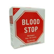 Curativo Pós Coleta Bege (BLOOD STOP) - Caixa com 500 Unidades