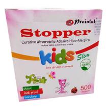 Curativo Pós Coleta Kids Slim (STOPPER) - Caixa com 500 Unidades