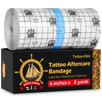 Curativo Pós-Tatuagem AZEN 15 cm x 7,5 m Impermeável