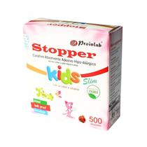 Curativo Stopper Slim Kids Colorido 500 Unidades - Proinlab