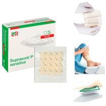 Curativo Suprasorb P Sensitive Silicone Espuma 15x15cm 5 UN