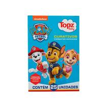CURATIVO TOPZ INFANTIL PATRULHA CANINA FORMATOS VARIADOS C/25un CURATIVO TOPZ INFANTIL PATRULHA CANINA FORMATOS VARIADOS C/25un