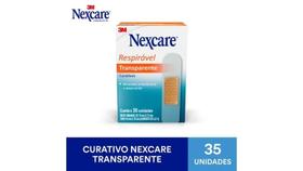 Curativo Transparente 3M Nexcare 35 Un À Prova dÁgua I Proteção Discreta e Confortável