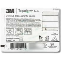 Curativo Transparente Básico Tegaderm 6,0cm x 7,0cm 1620BR 3M