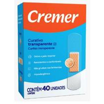 Curativo Transparente Cx C/ 40UN 342321 - Cremer