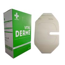 Curativo Transparente De Poliuretano Com FENESTRA - 6 x 7 cm - 20 unidades - VITAL DERME Curativo Transparente De Poliuretano Com FENESTRA - 6 x 7 cm - 20 unidades - VITAL DERME
