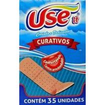 Curativo Use It Tipo Band-Aid - Caixa Com 35 Unidades Curativo Use It Tipo Band-Aid - Caixa Com 35 Unidades