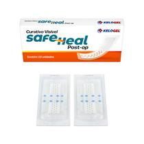 CURATIVO VISÍVEL SAFE HEAL POST-OP 10x20 (5x15) 2UN KELOGEL CURATIVO VISÍVEL SAFE HEAL POST-OP 10x20 (5x15) 2UN KELOGEL