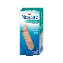 Curativos 3m Nexcare Micropore Com 10 Unidades