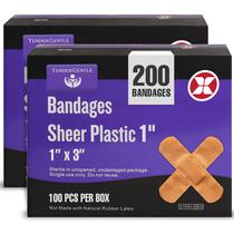 Curativos Adesivos TenderGentle Flexíveis Estéreis 200 Unidades 2,5 cm Curativos Adesivos TenderGentle Flexíveis Estéreis 200 Unidades 2,5 cm